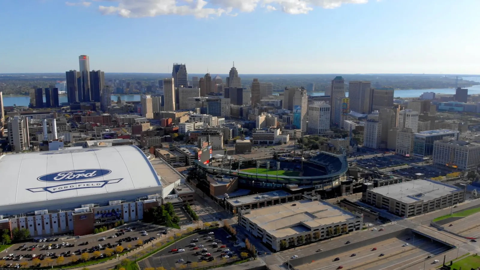 Detroit Sport Skyline