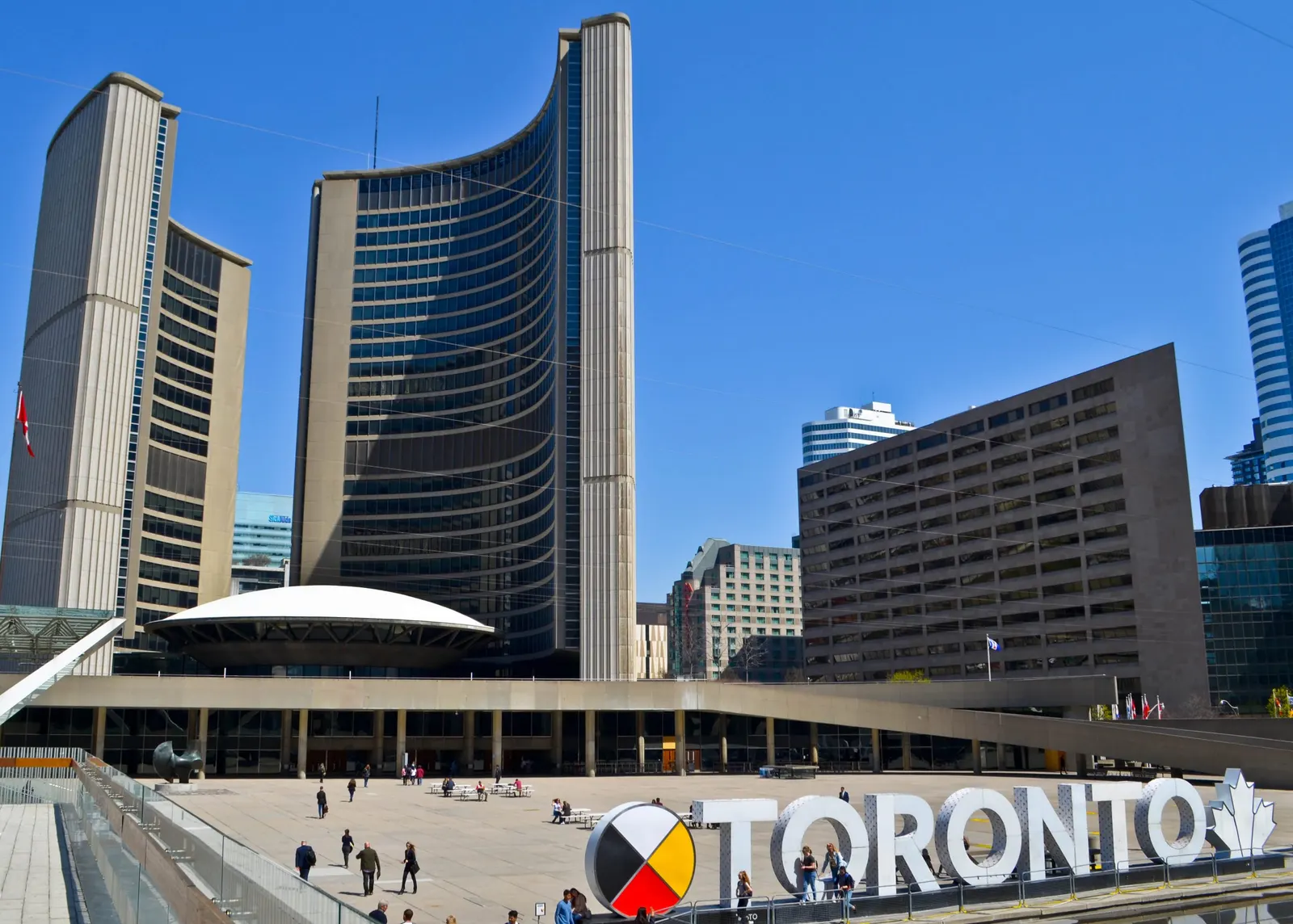Die New City Hall von Toronto.