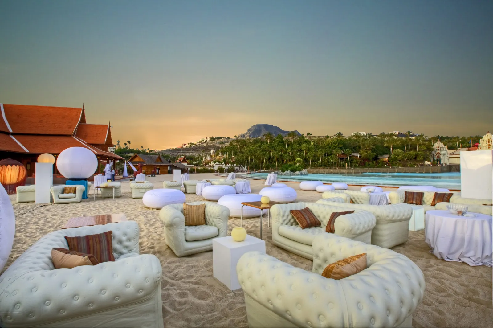 Siam Park Chill Out Area