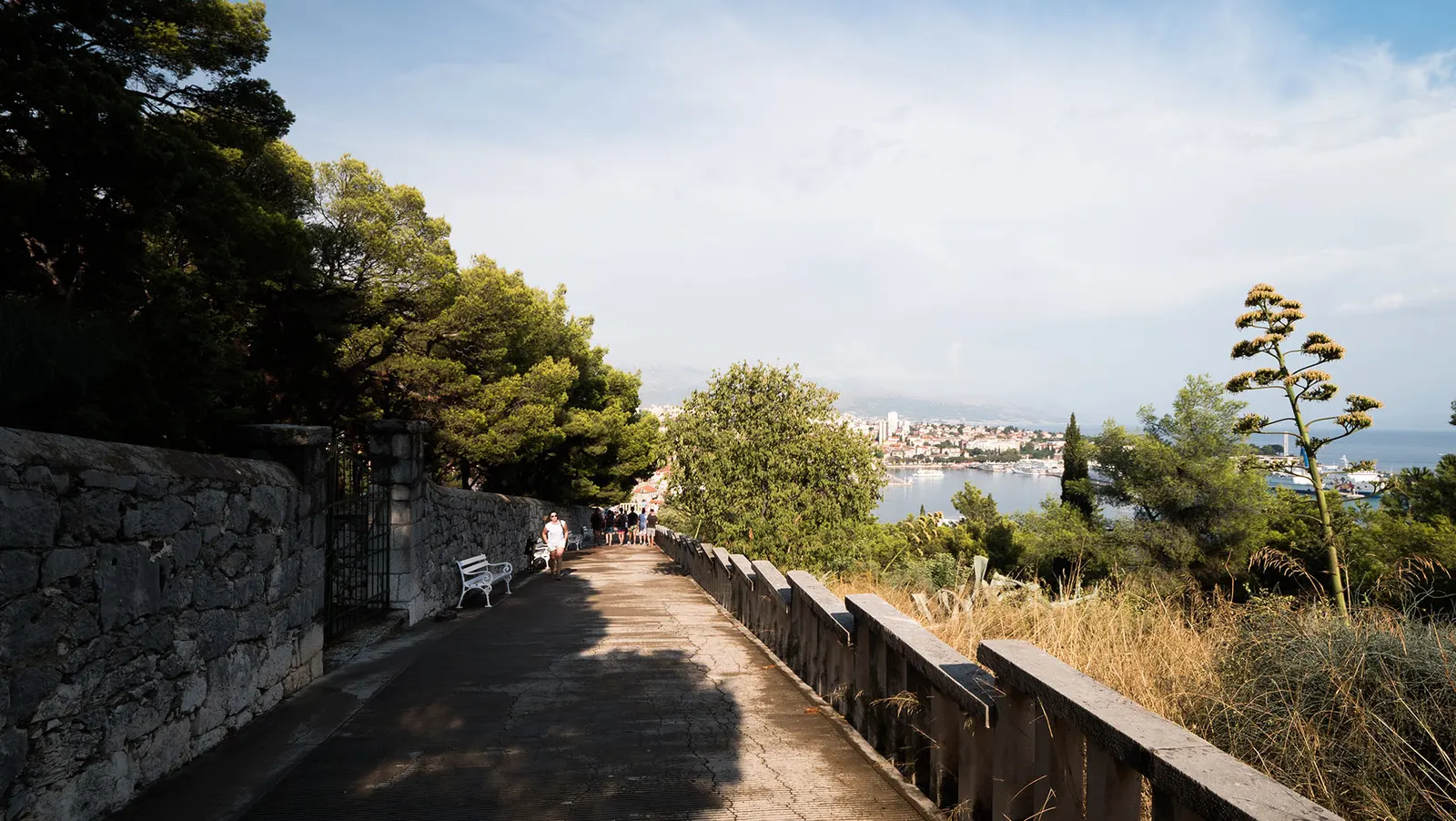 Split Park Marjan Aussicht