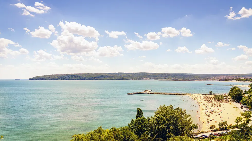Malerische Strände um Varna