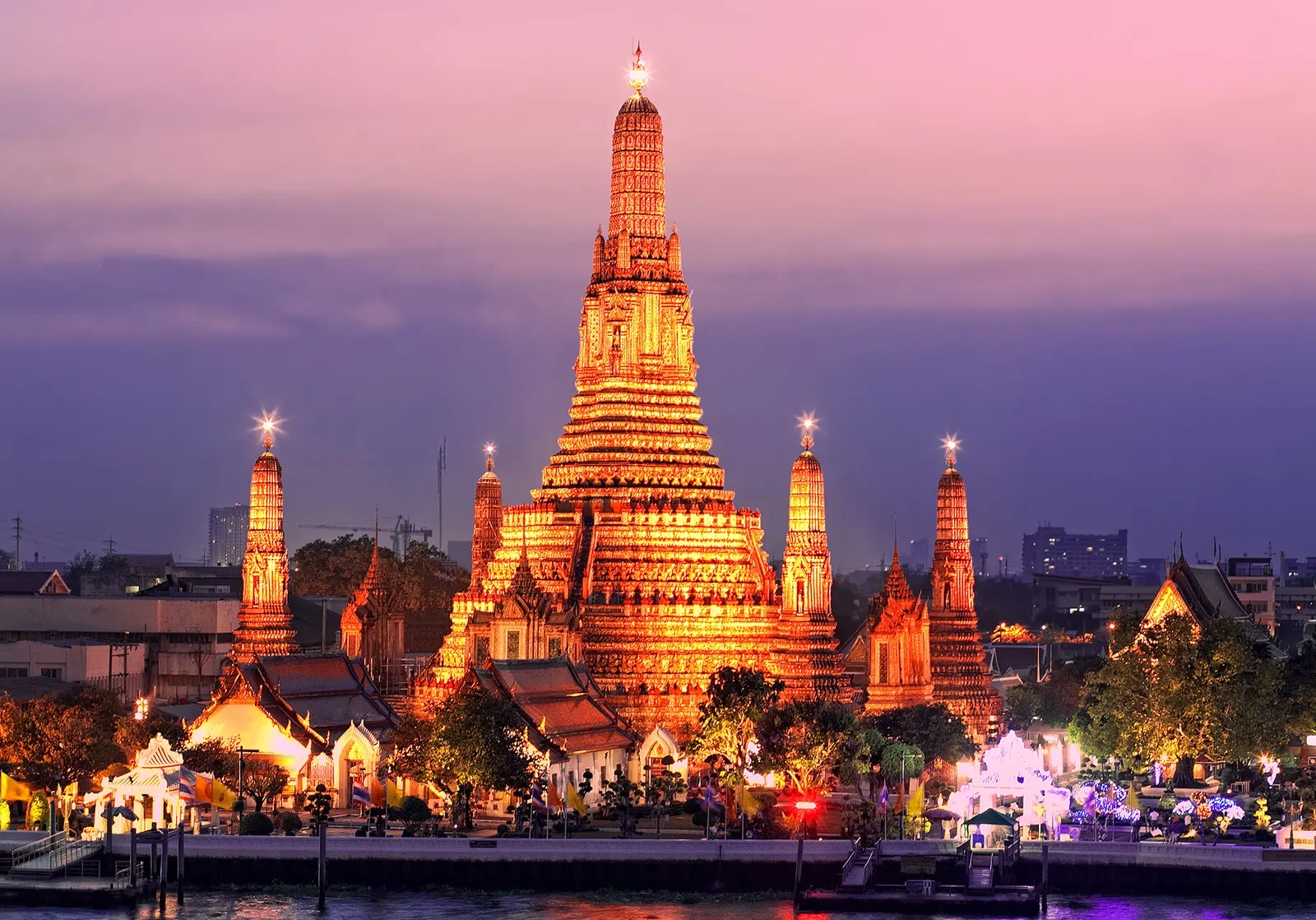 Wat Arun - Tempel der Morgendämmerung